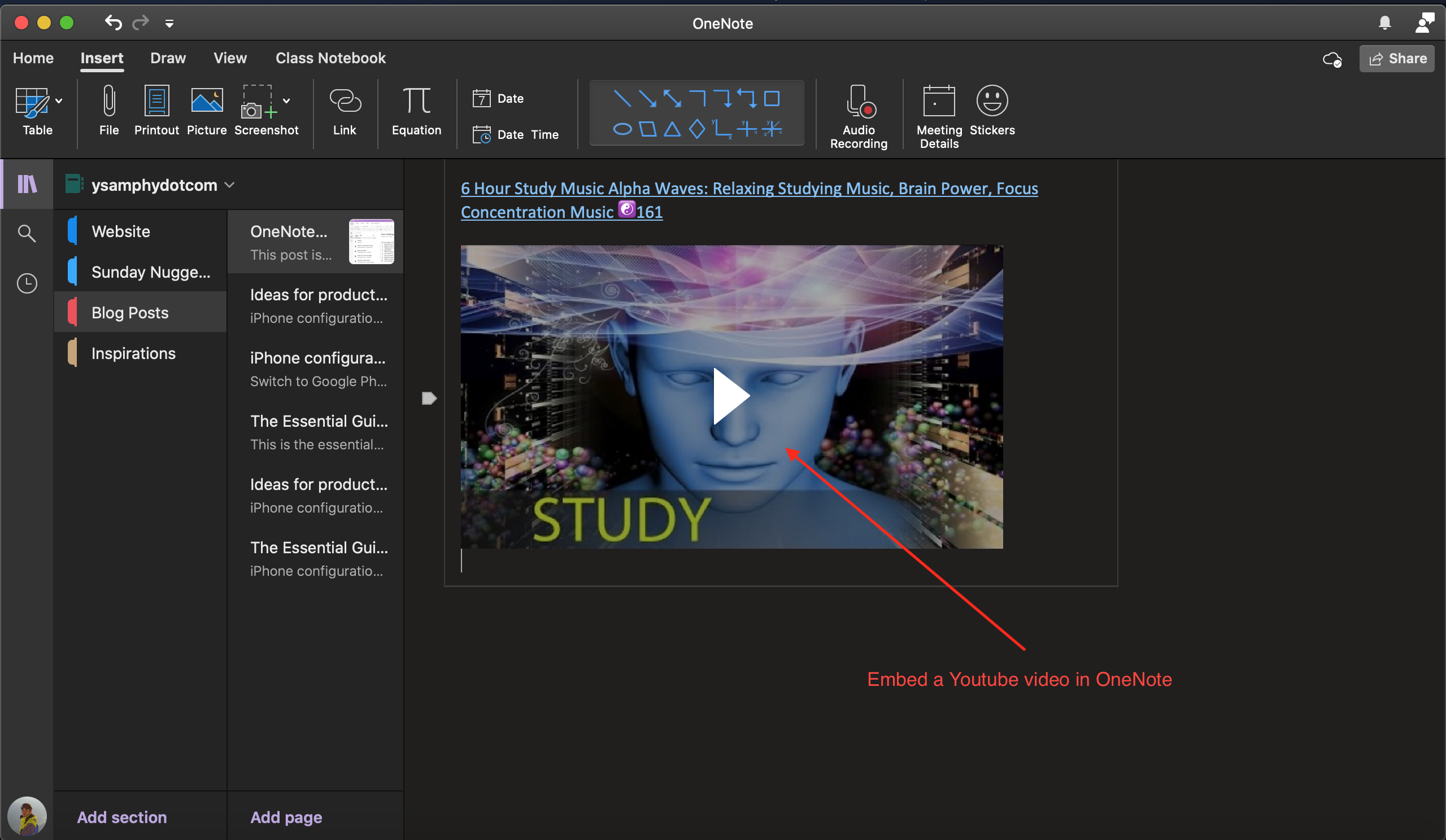 Embed Content From The Web Into Onenote Embed content from the web into OneNote
