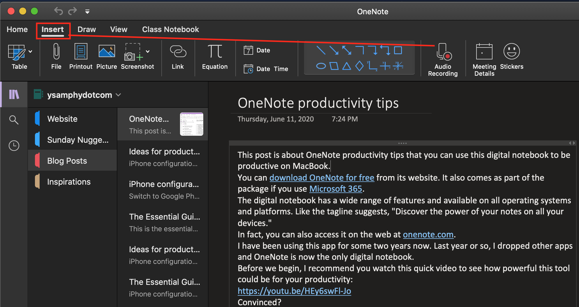 Voice Recording In Onenote Voice recording in OneNote