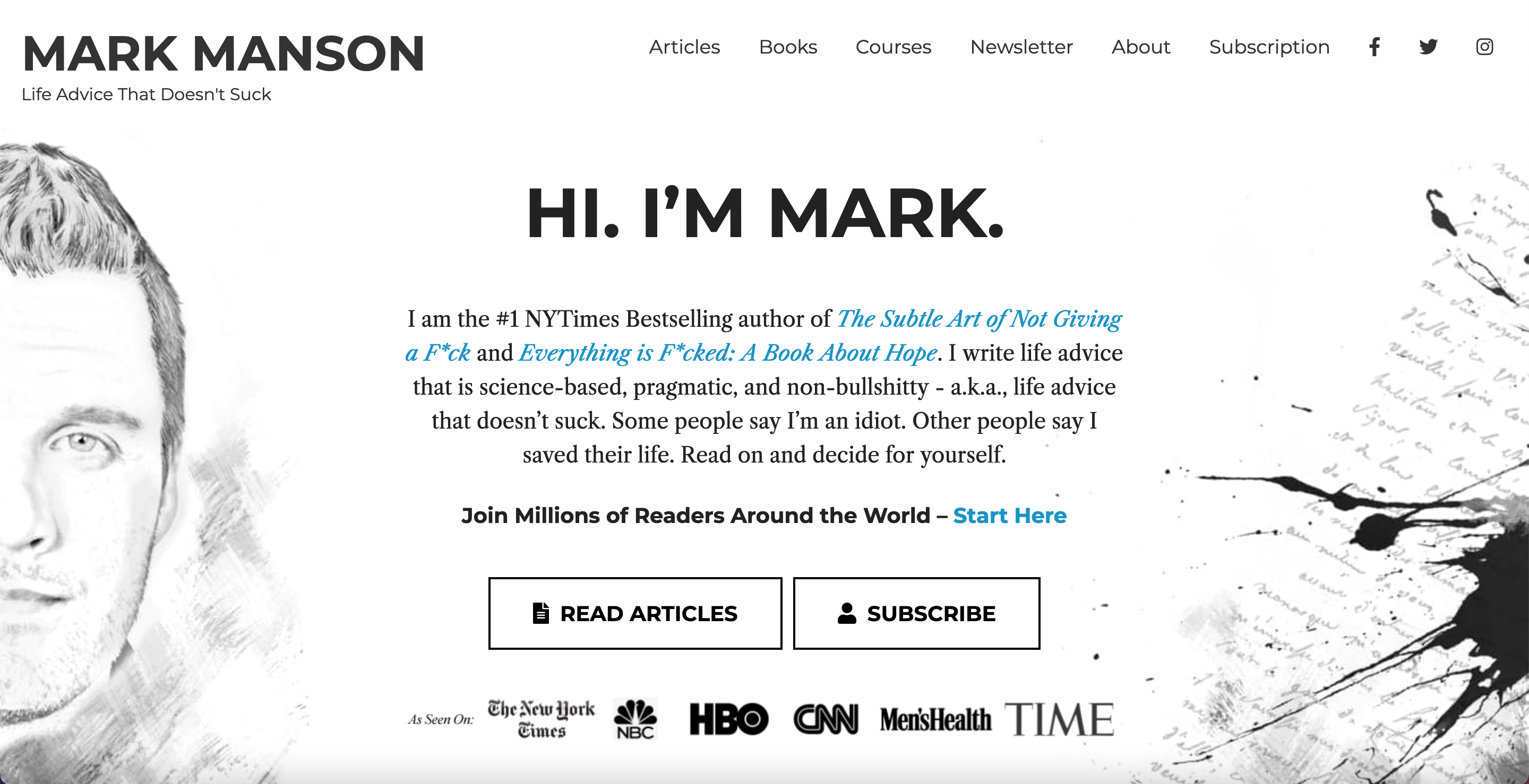 Markmanson Mark Manson