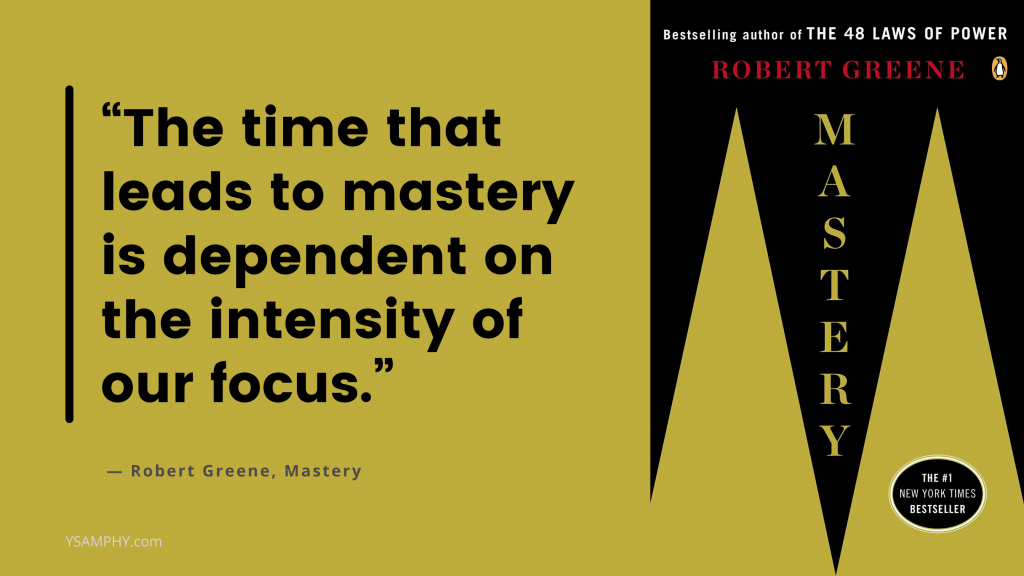Mastery book quote