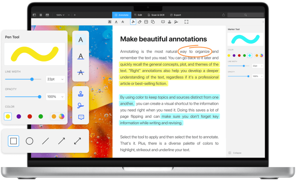 Customizing Your Reading Experience - Tips &Amp; Tricks For Using Pdf Expert For Mac 7 pdf expert - annotation tools