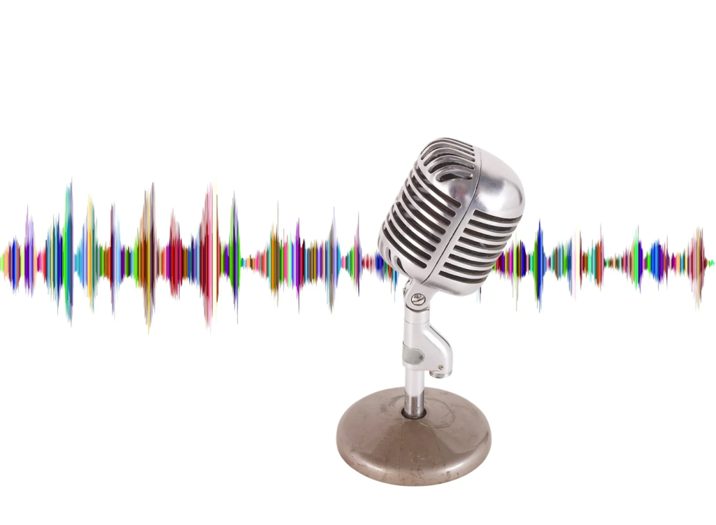 Sonic Branding 101: Crafting A Memorable Sound For Your Marketing Efforts 3 Podcast, Microphone, Wave image