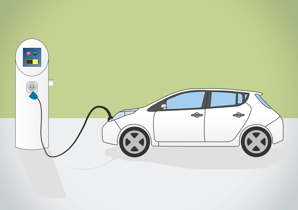 How To Choose The Right Ev Charger For Your Vehicle 3 Electric Car Charging Station E Car royalty-free vector graphic
