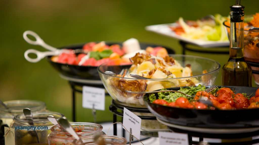 Why Professional Catering Is Worth The Investment 3 corporate catering - a buffet table full of food