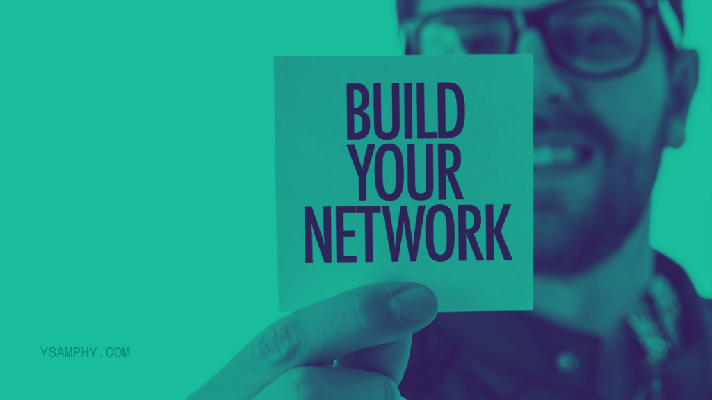 7 Tips For Building A Successful Career 5 build your network