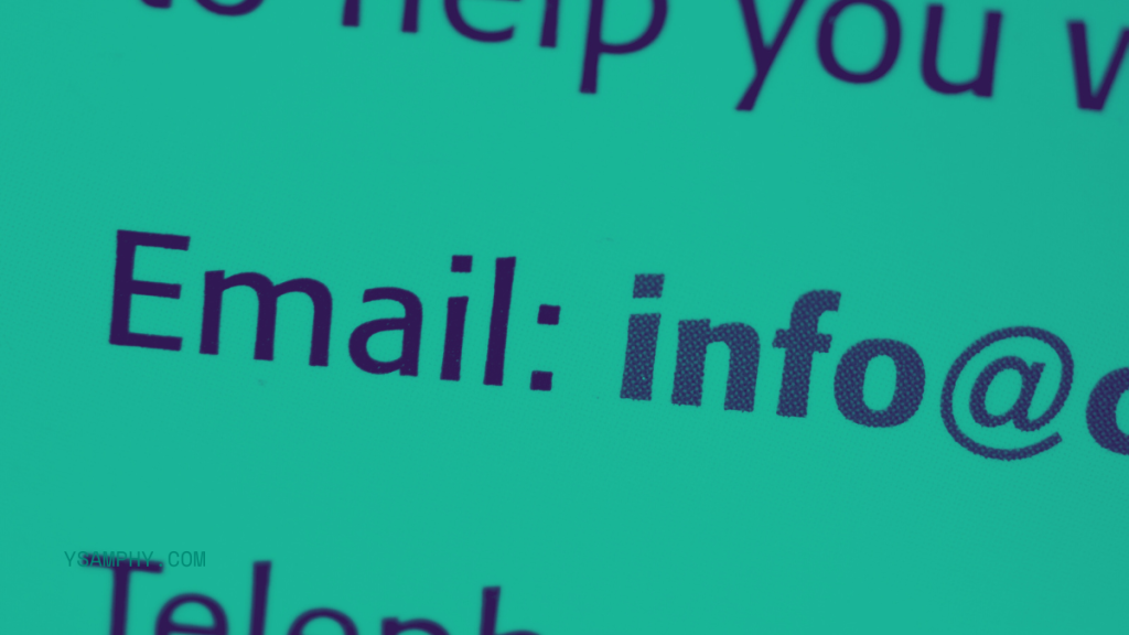Tips For Keeping Your Email Account Safe From Spam Attacks 11 email address