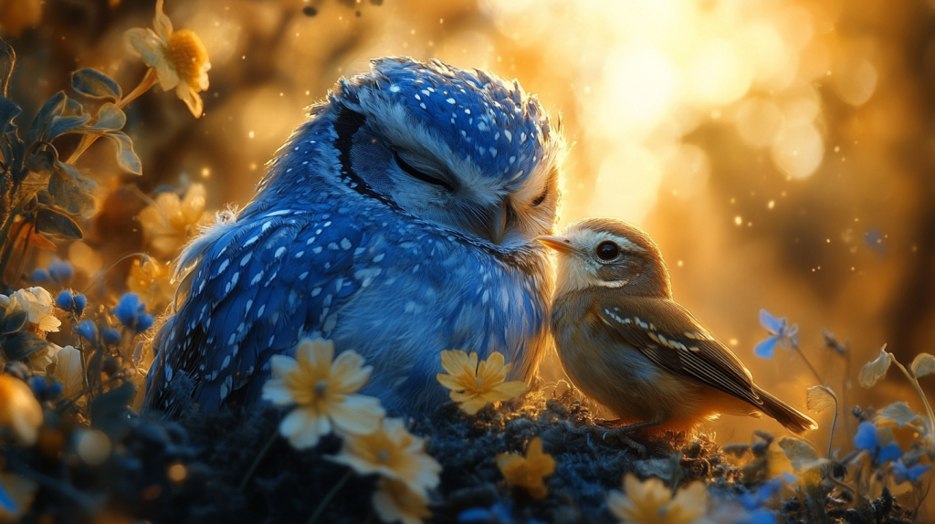 Understanding Night Owls' Psychology: Insights And Strategies For Productivity 5 a sleepy night owl and a wakeful lark working together