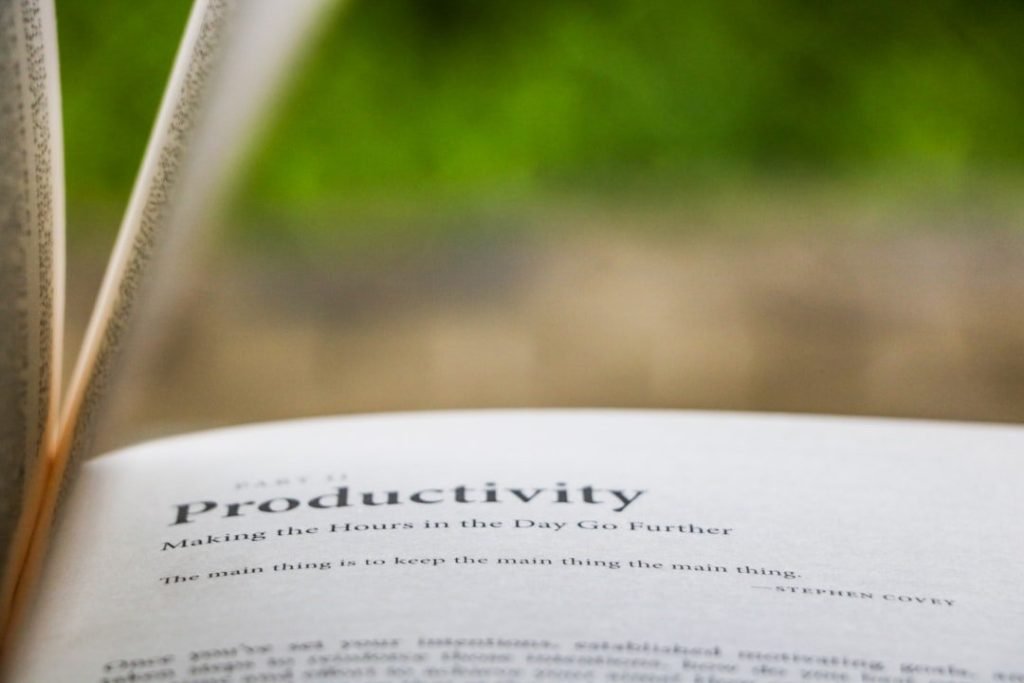 Mastering Personal Workflow Management For Enhanced Productivity 3 selective focus photography of Productivity printed book
