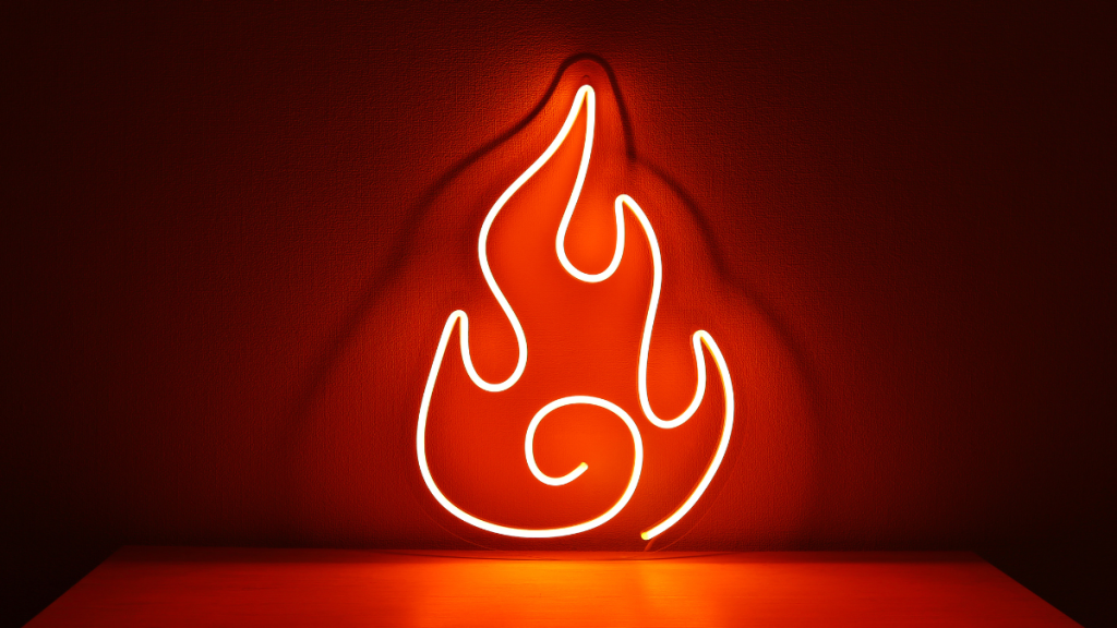 Illuminating Your Business With Neon Signs: A Guide To Creative Advertising 5 neon light sign flame