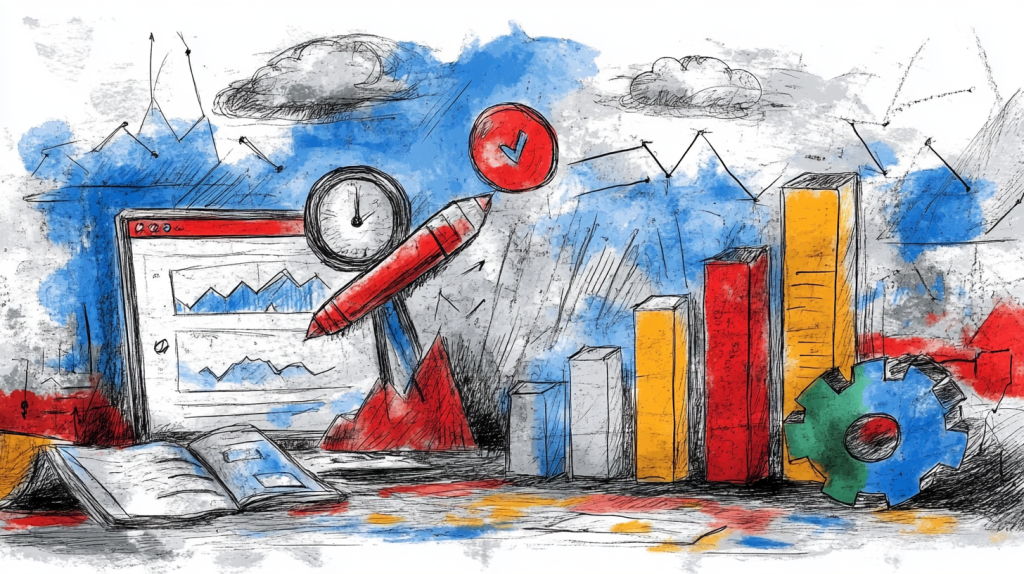 an illustration depicting search engine optimzation SEO